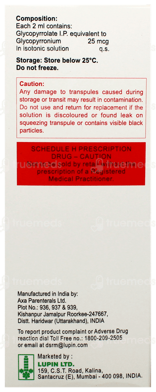 Glycoflo Neb 2Ml Pack Of 5 Transpules